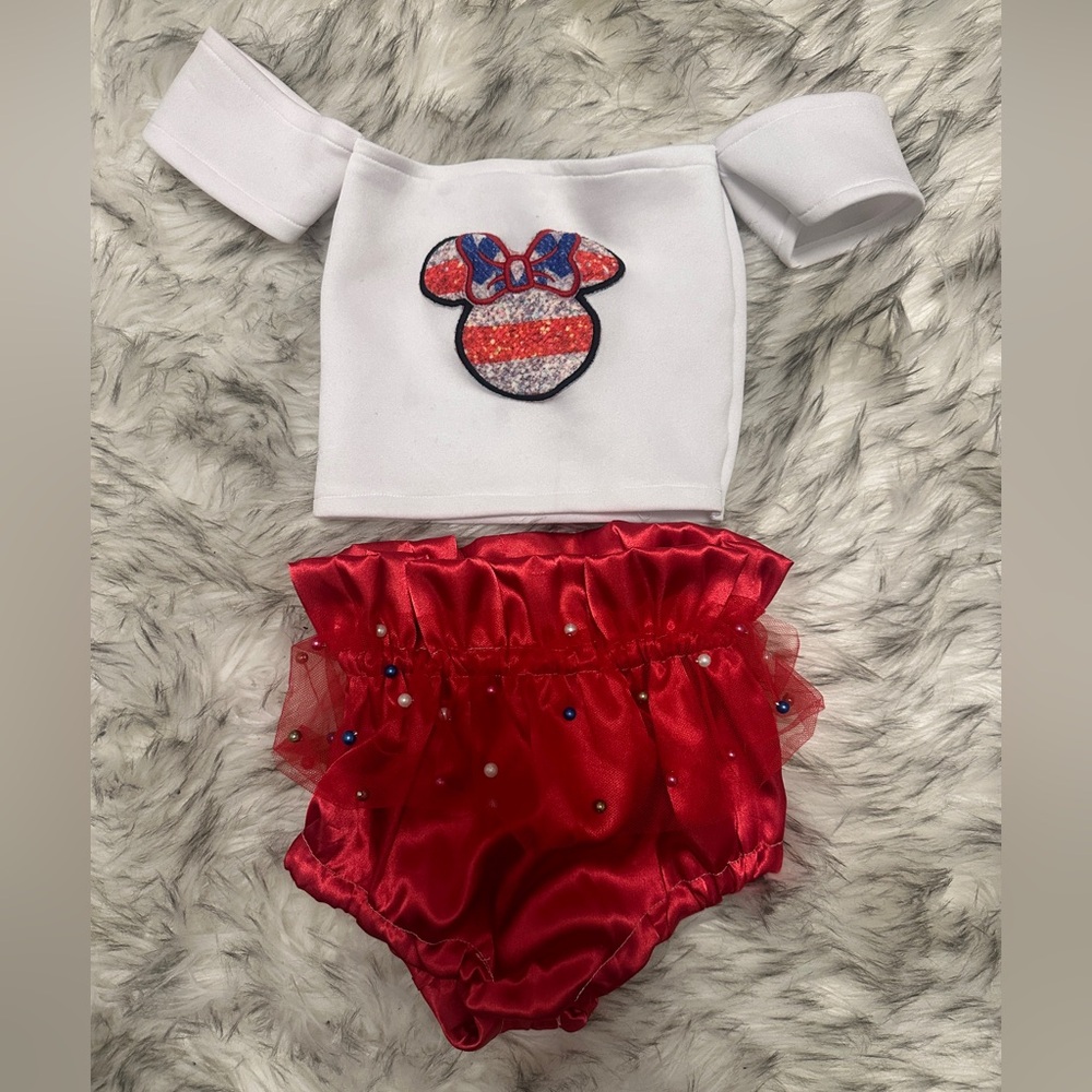 Handmade small shop Minnie Mouse Outfit